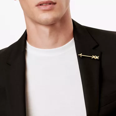 Paloma's Graffiti:Arrow Brooch in Yellow Gold, 2