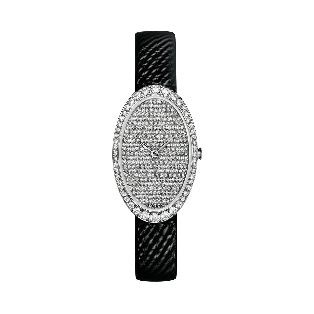 Tiffany Cocktail:2-Hand Pavé 21 x 34 mm Watch | Tiffany & Co. US