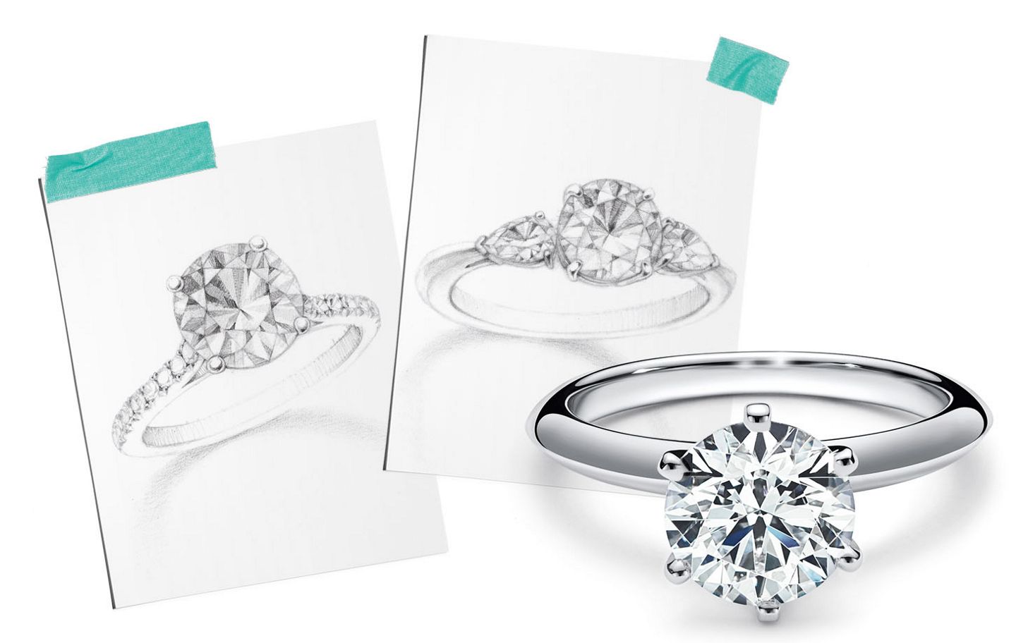 Diamantformen Und Schliffarten Fakten Und Schaubilder Zu Diamantformen Tiffany Co