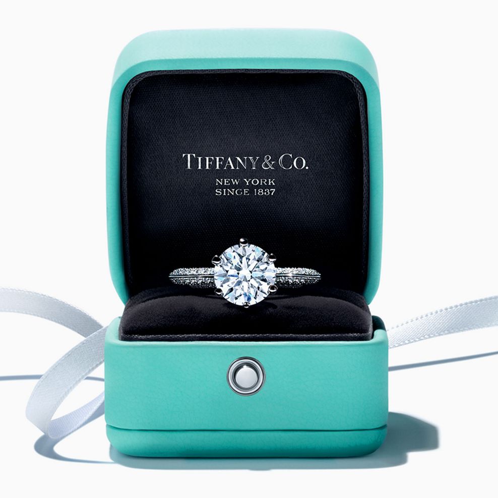 New tiffany engagement ring box sale