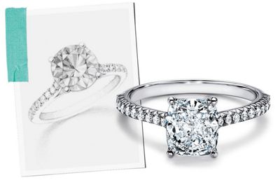 traditional tiffany engagement ring