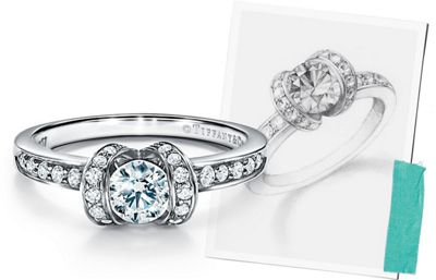 tiffany bezel ring