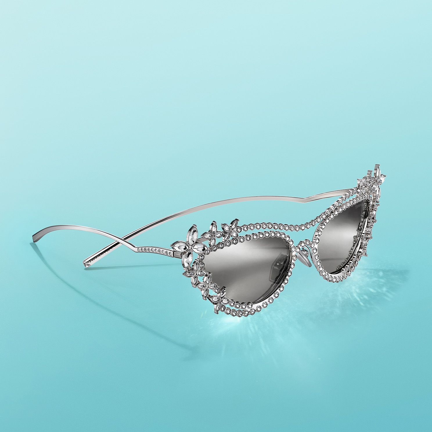 Tiffany sunglasses with shop swarovski crystals