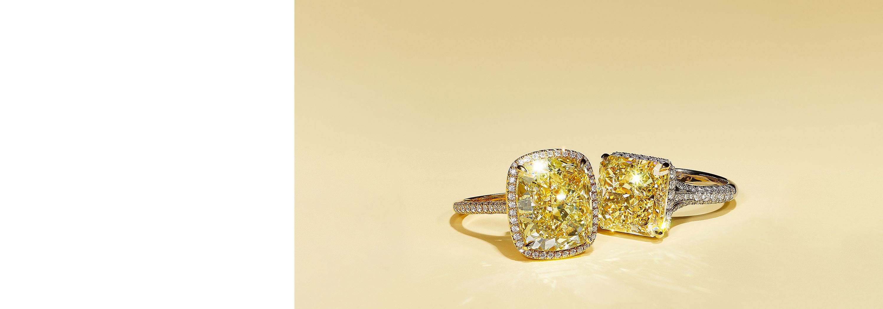 Diamantes amarelos Tiffany