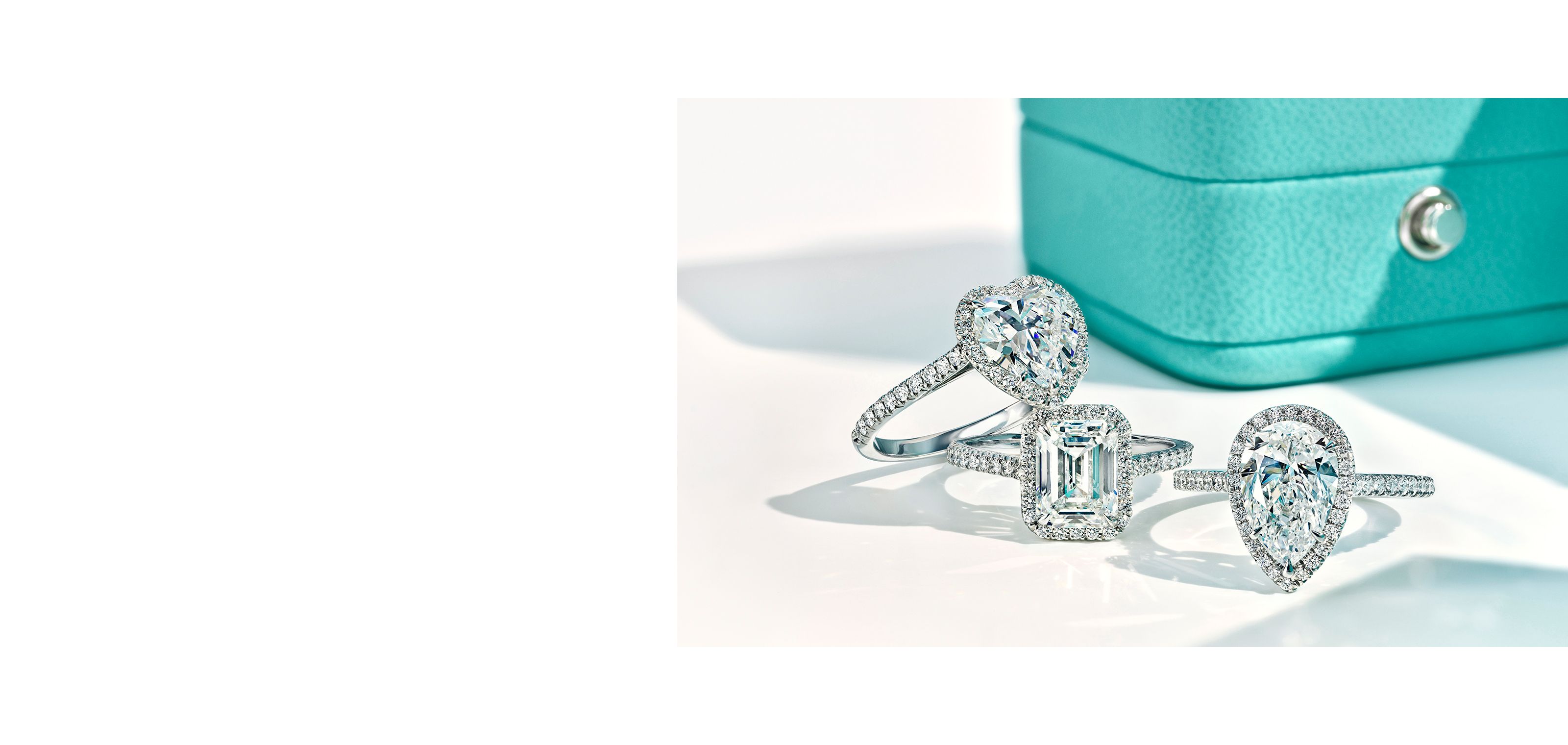 Teardrop diamond sale ring tiffany