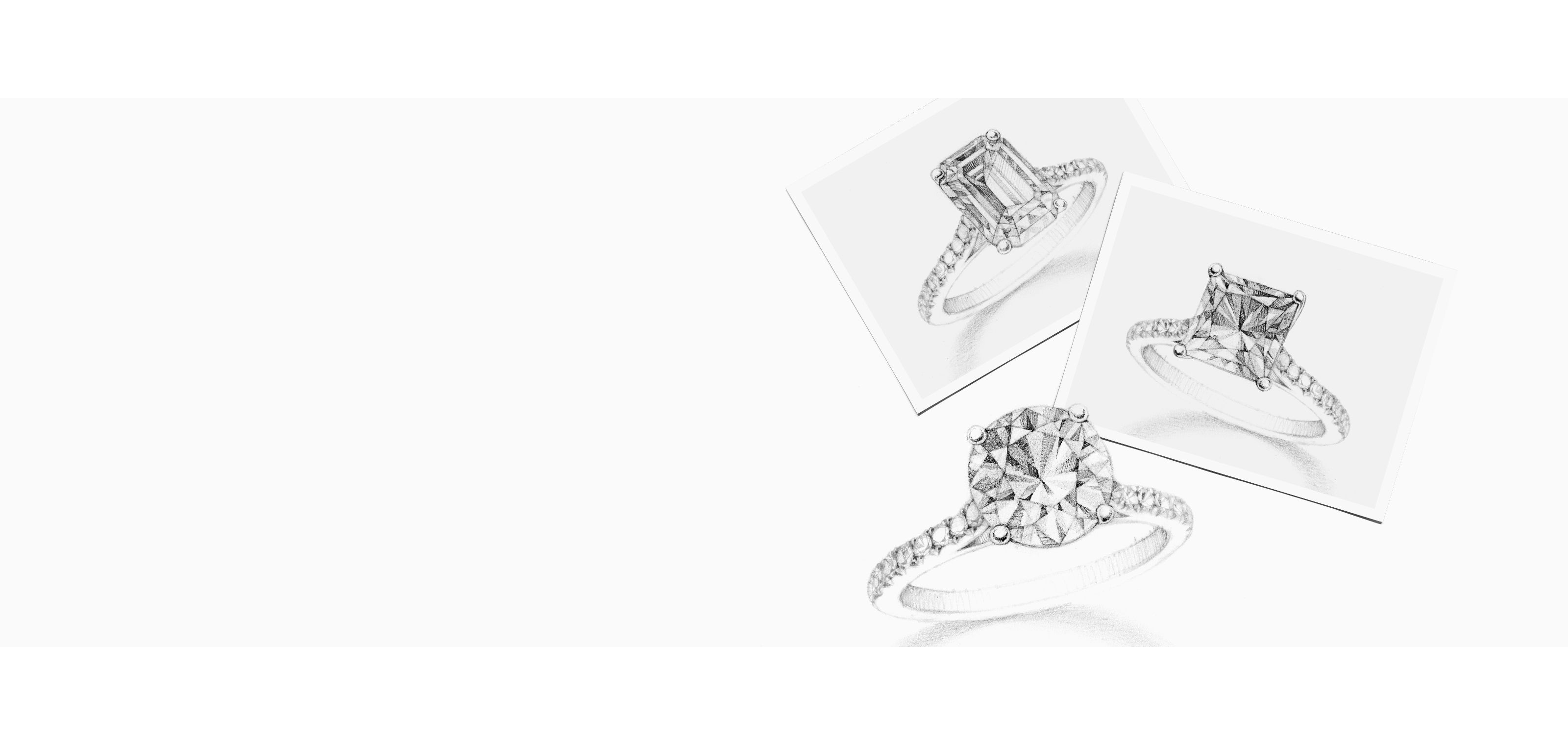 Tiffany Novo® Emerald-cut Pink Sapphire Ring in Platinum with Pavé Diamonds