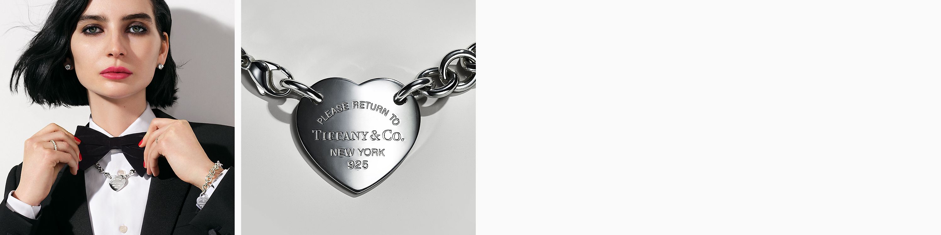 Return to Tiffany Heart Tag Toggle Bracelet in Silver, Size: Small