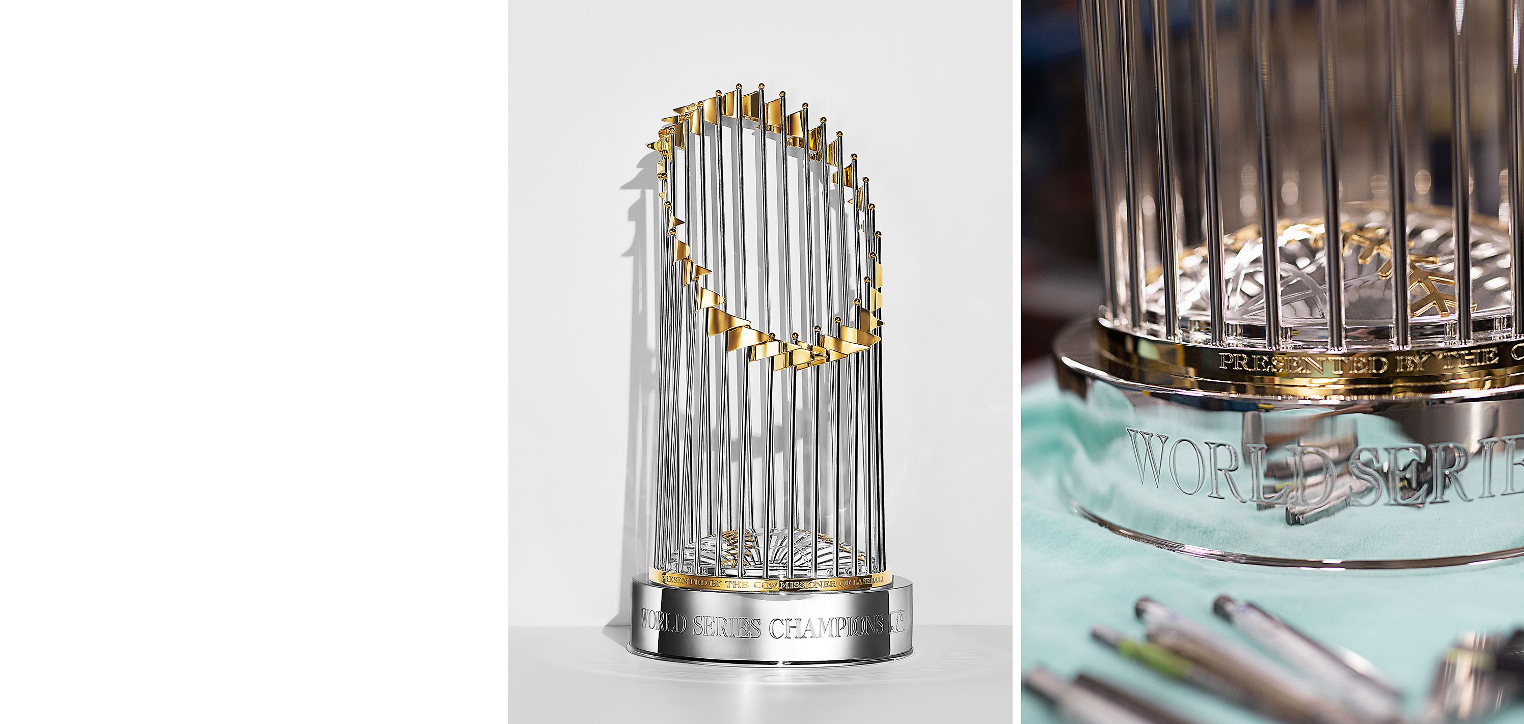 ティファニーがデザインした野球のトロフィー | Tiffany & Co. ティファニーがデザインした野球のトロフィー | Tiffany & Co.