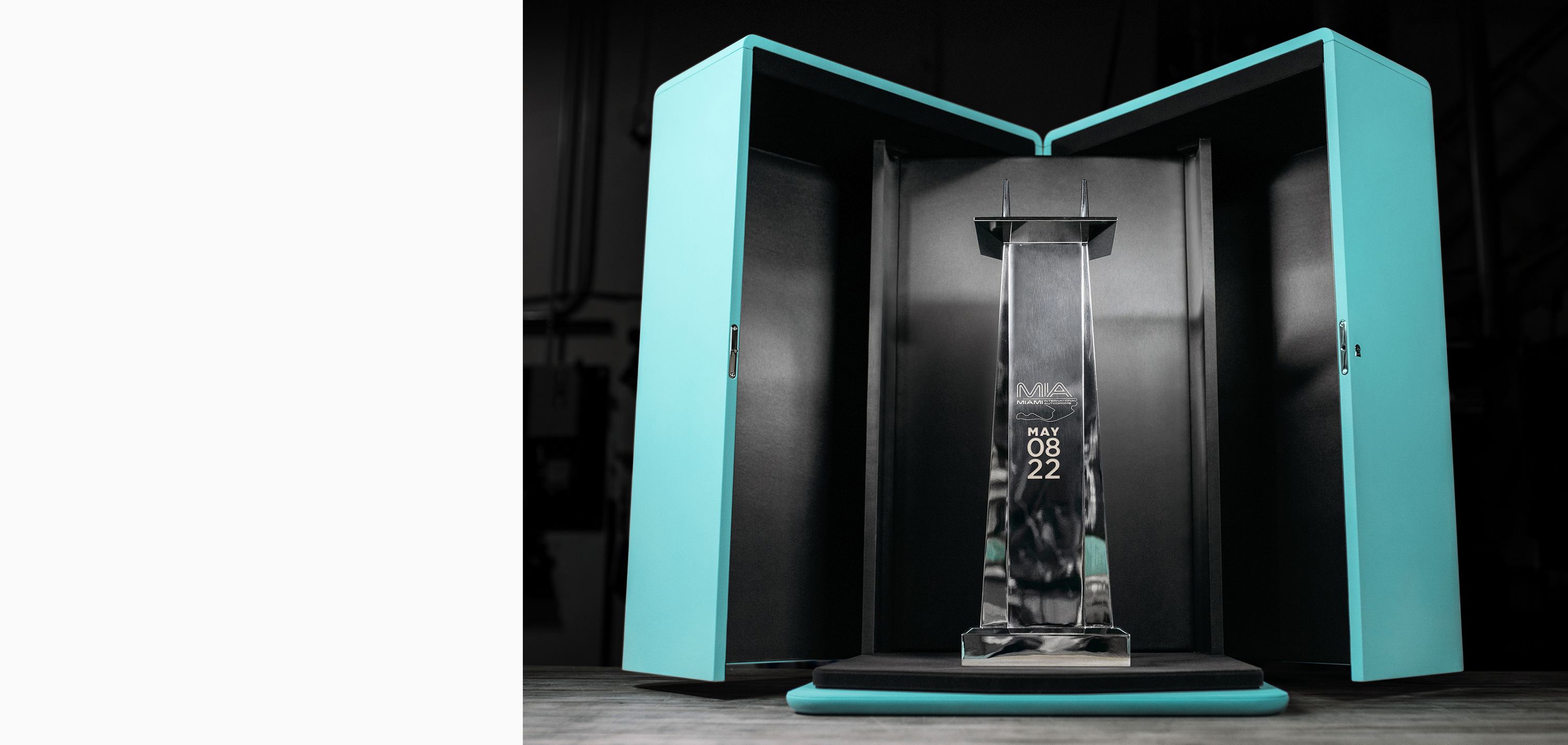 Tiffany & Co makes pit stop to debut new Formula 1 Miami Grand Prix trophies