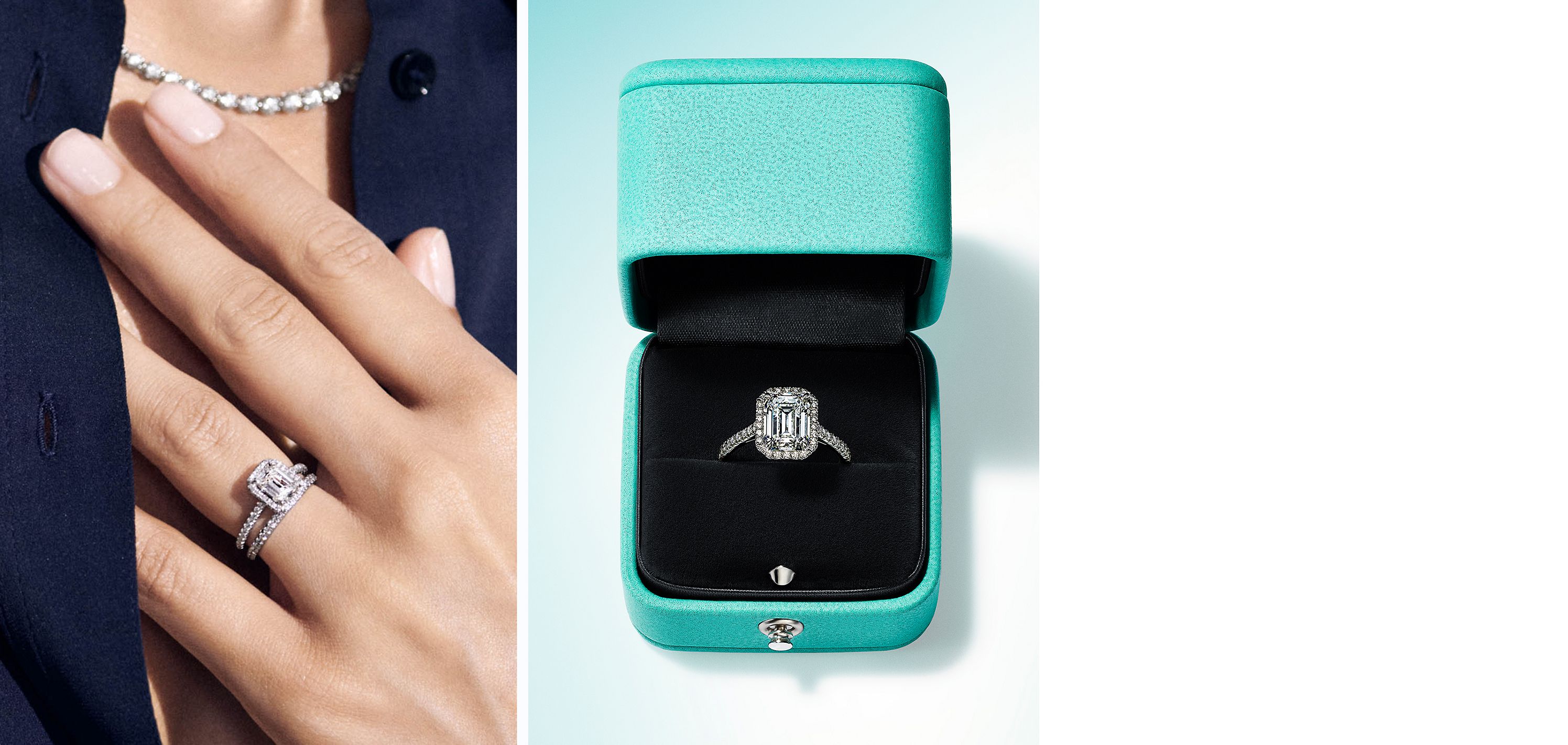婚約指輪と完璧に調和する結婚指輪の選び方 | Tiffany & Co. 婚約指輪と完璧に調和する結婚指輪の選び方 | Tiffany & Co.