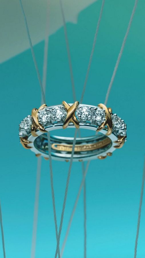 TIFFANY&Co. ティファニー ネックレス ペンダント フォールド