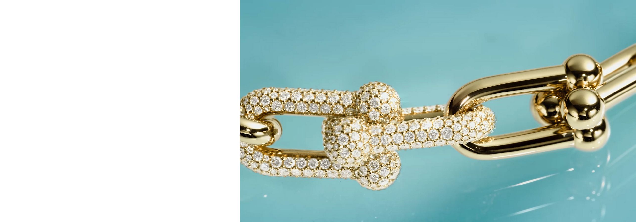 Tiffany HardWear Small Link Ring in Yellow Gold with Tiffany HardWear Small Link Ring in Yellow Gold with