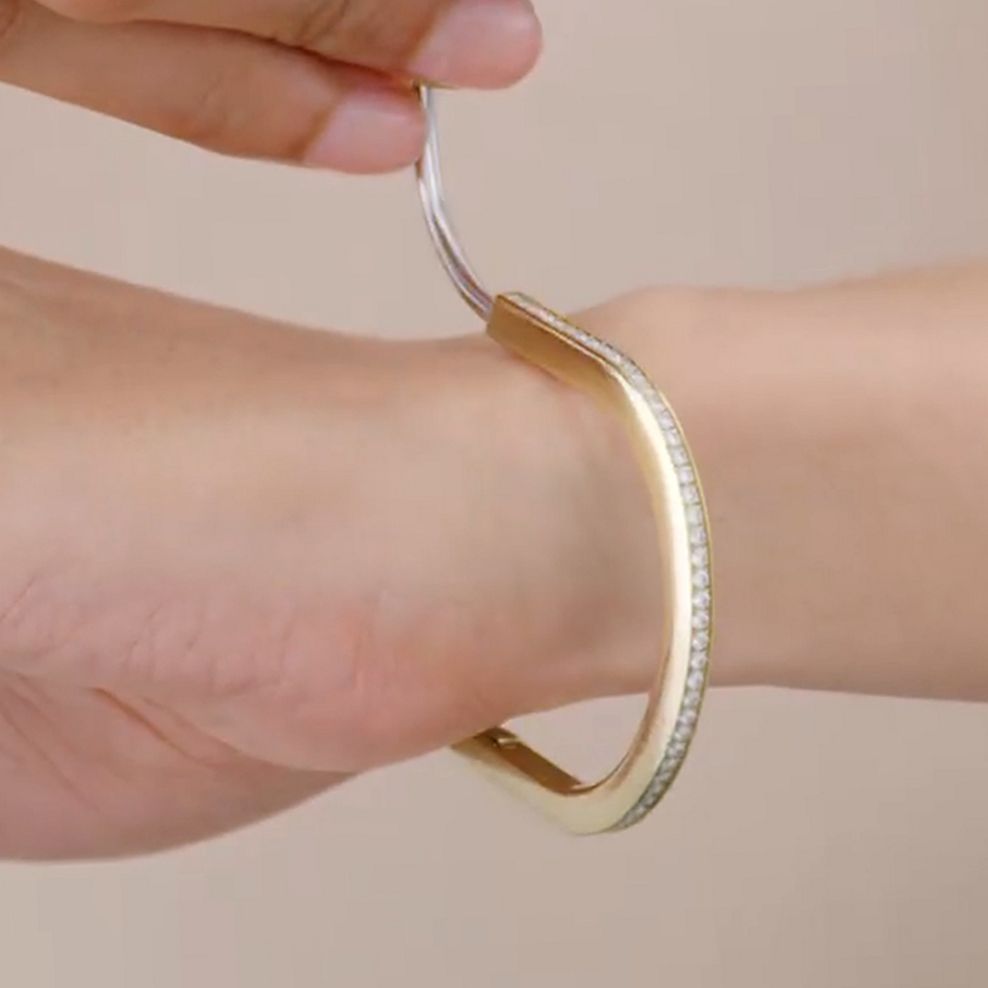 ティファニー ロック ナロー バングル