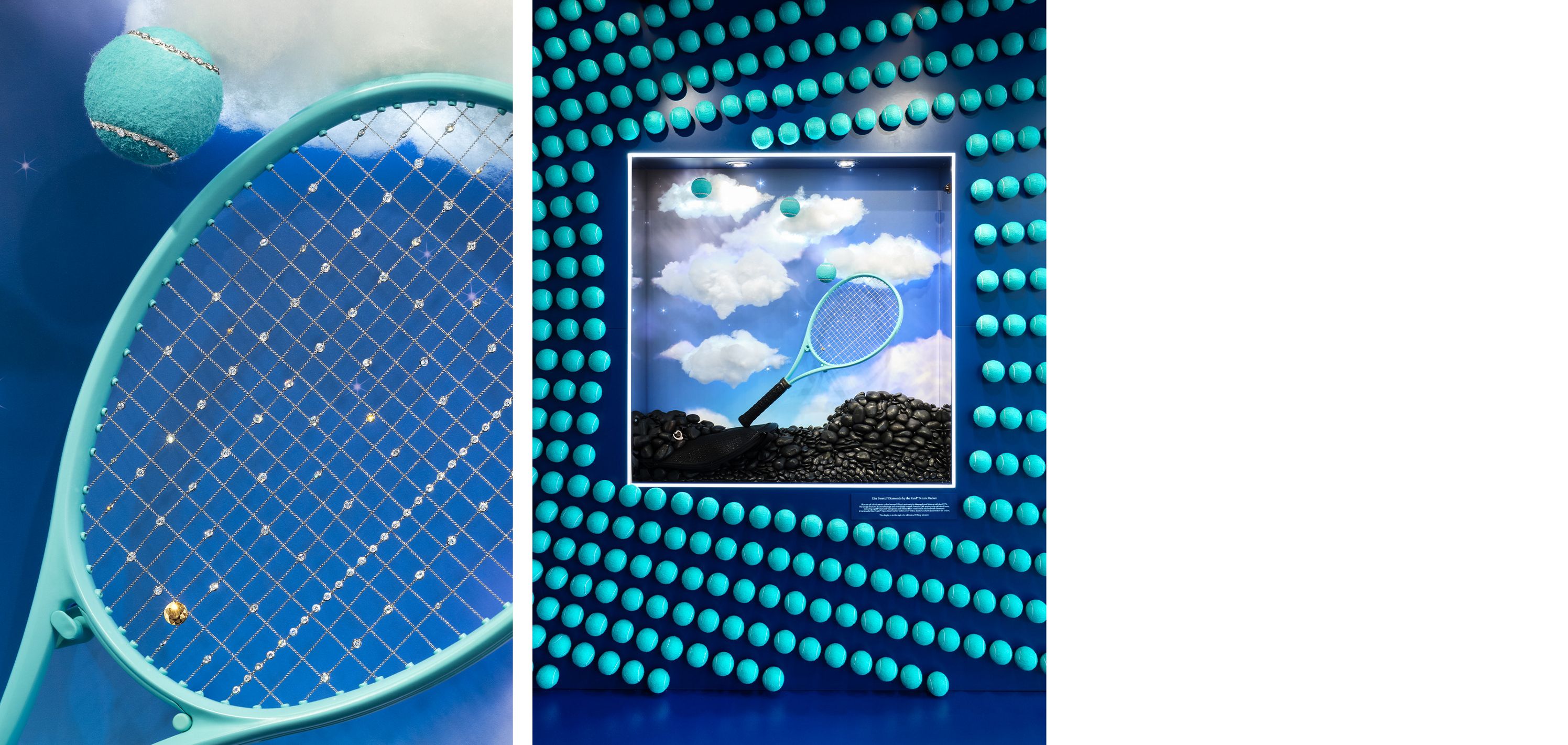 Elsa Peretti® Diamonds by the Yard® 網球球拍 