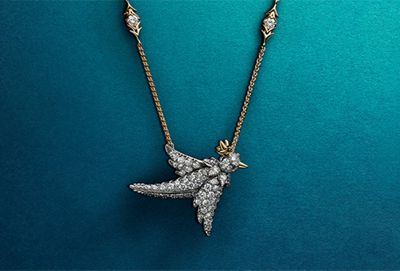 ティファニー ブルー エナメル ハート バンド リング 10号 Ln18fe Tiffany & Co. - ティファニー ブルー エナメル ハート バンド