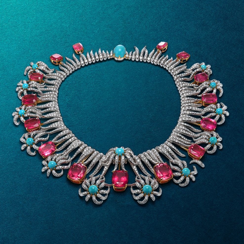 ヘッジ ＆ フラワー ネックレス