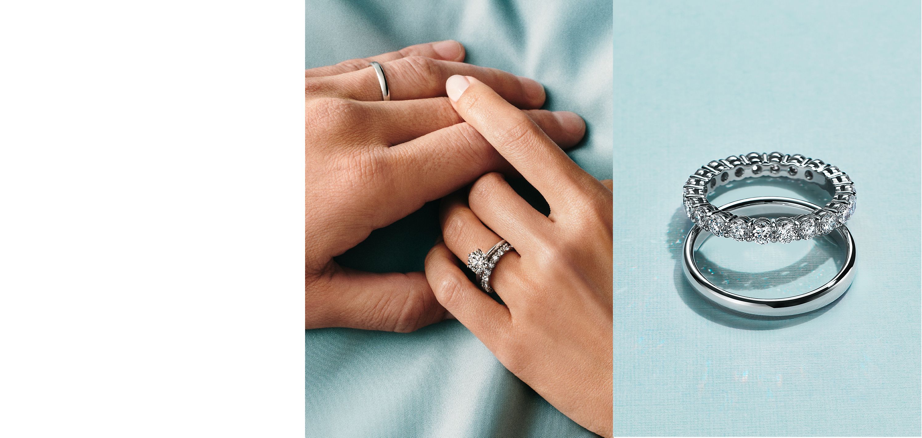 婚約指輪と完璧に調和する結婚指輪の選び方 | Tiffany & Co. 婚約指輪と完璧に調和する結婚指輪の選び方 | Tiffany & Co.