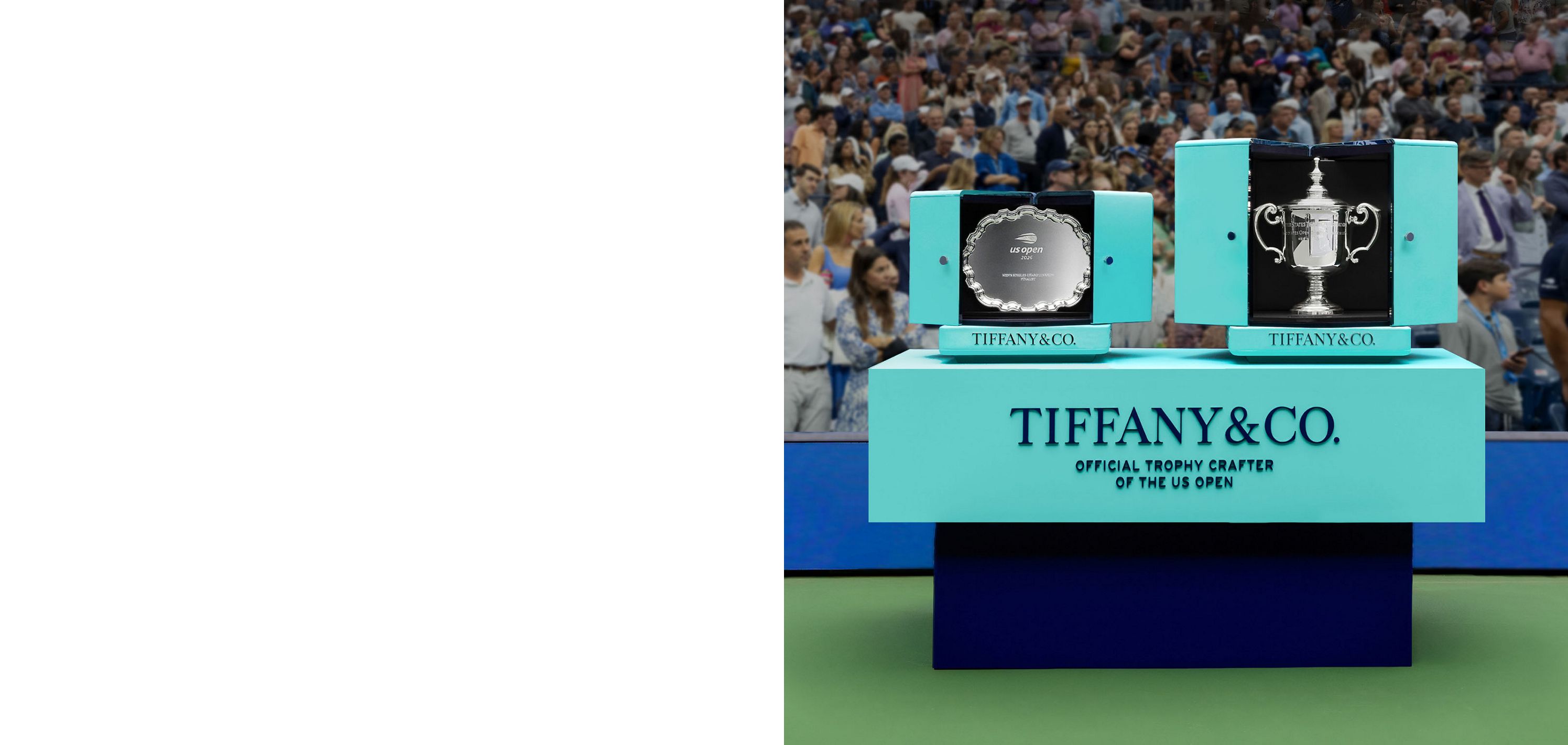 鑄造勝利：2025 年美國網球公開賽獎盃| Tiffany & Co.