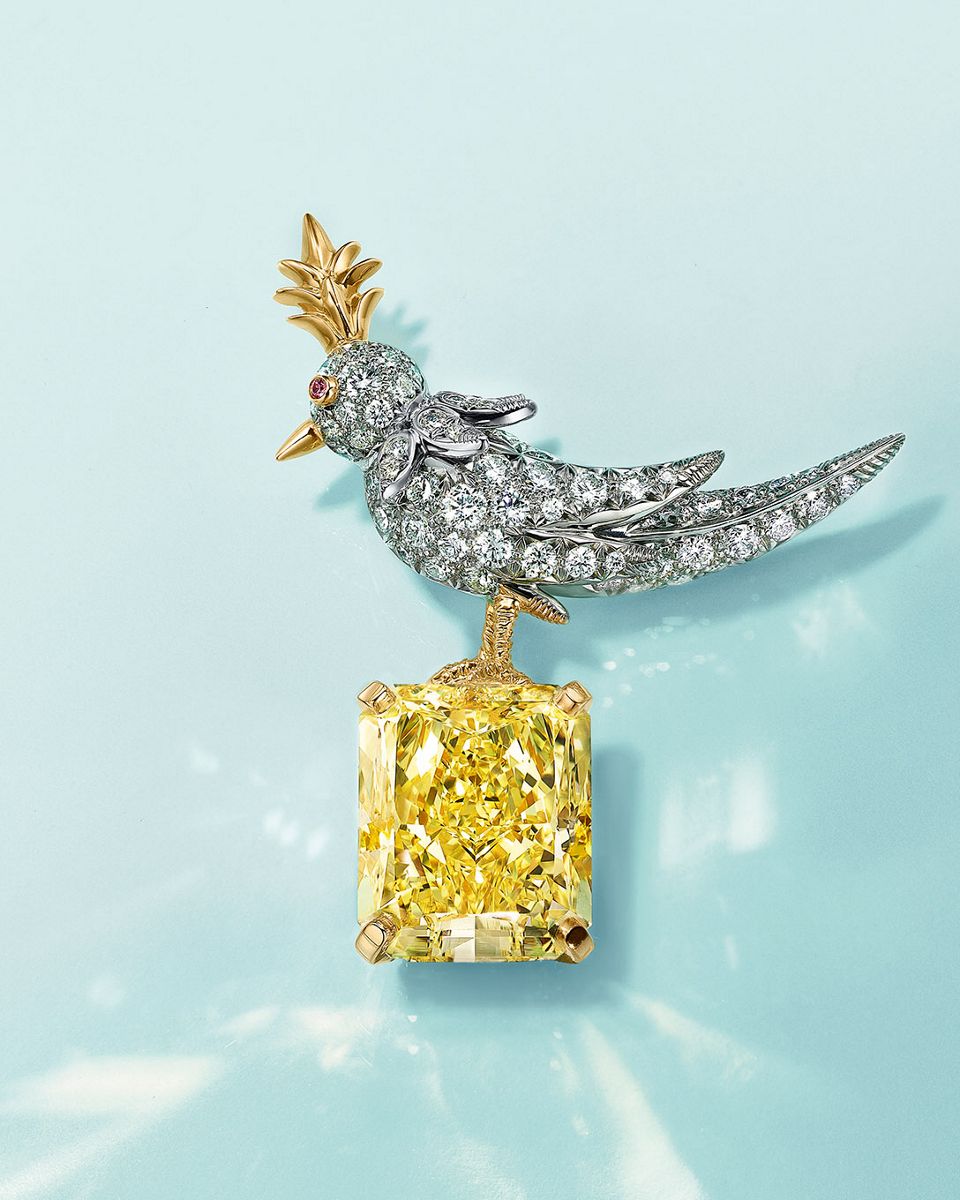 Tiffany Bird on a Rock, official collection image