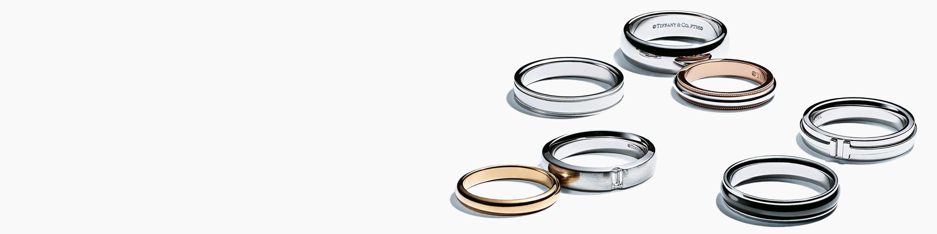 Ver alianzas de boda para hombre de Tiffany & Co.