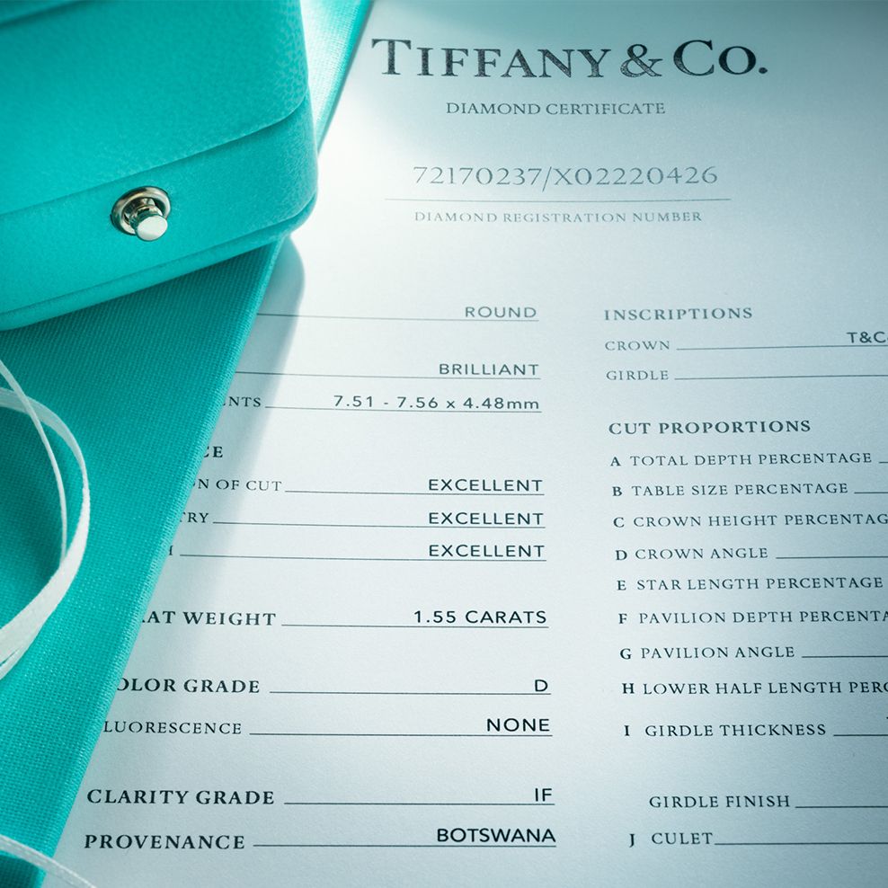 Diamond Certificate & Warranty