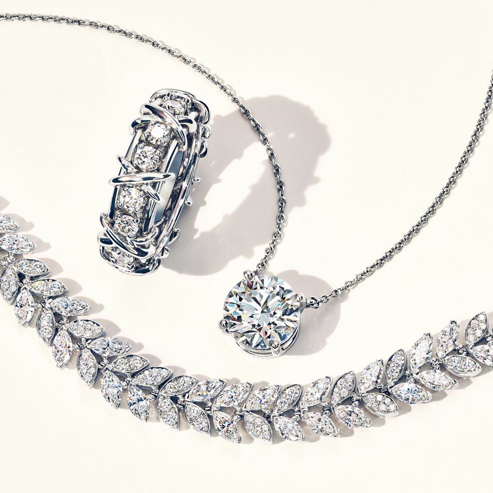 Украшения Tiffany & Co. с бриллиантами