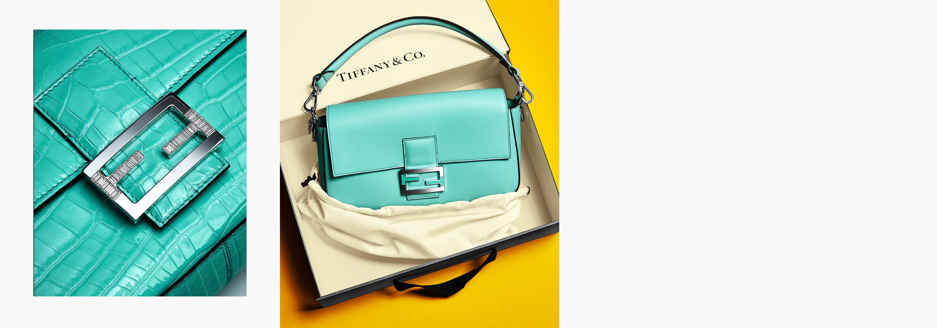 Tiffany&Co. T&Co Logo Blue Black Purse Charm Tag Bag Handbag Leather Pouch