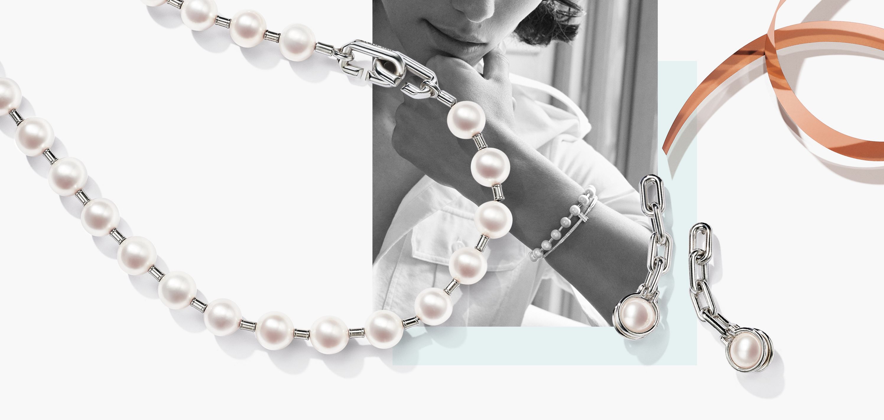 Tiffany HardWear с жемчугом