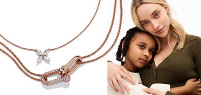 mother daughter necklace tiffany