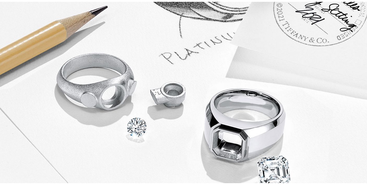 Tiffany co mens on sale engagement rings