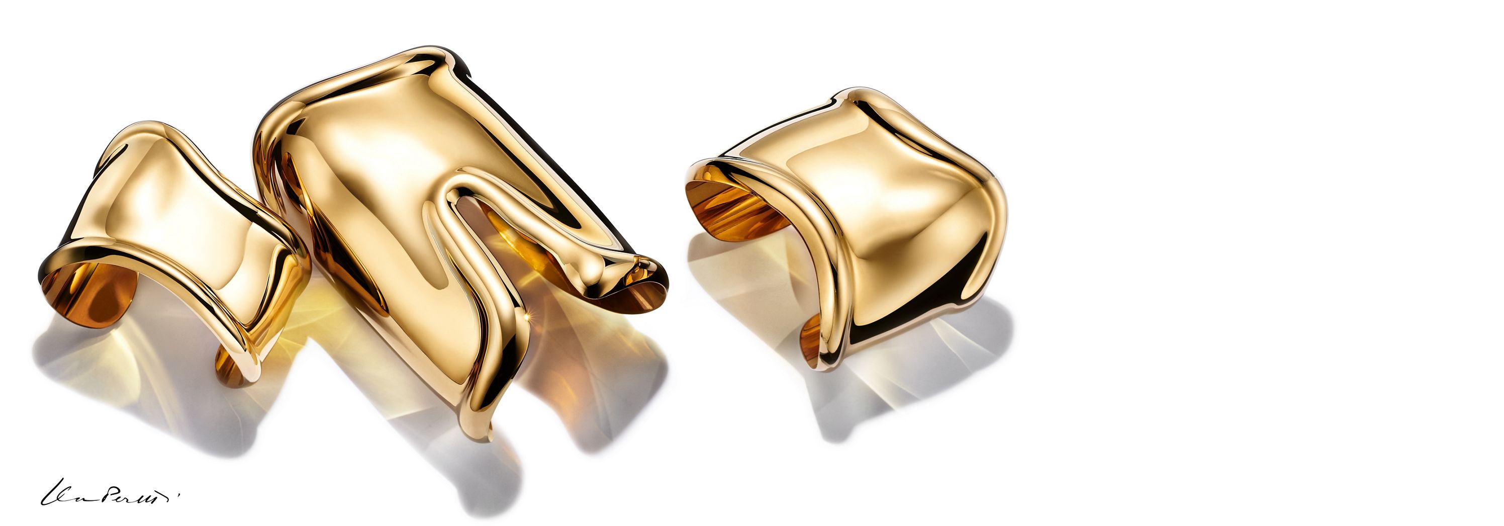 Tiffany Gold Bone Cuff | atelier-yuwa.ciao.jp