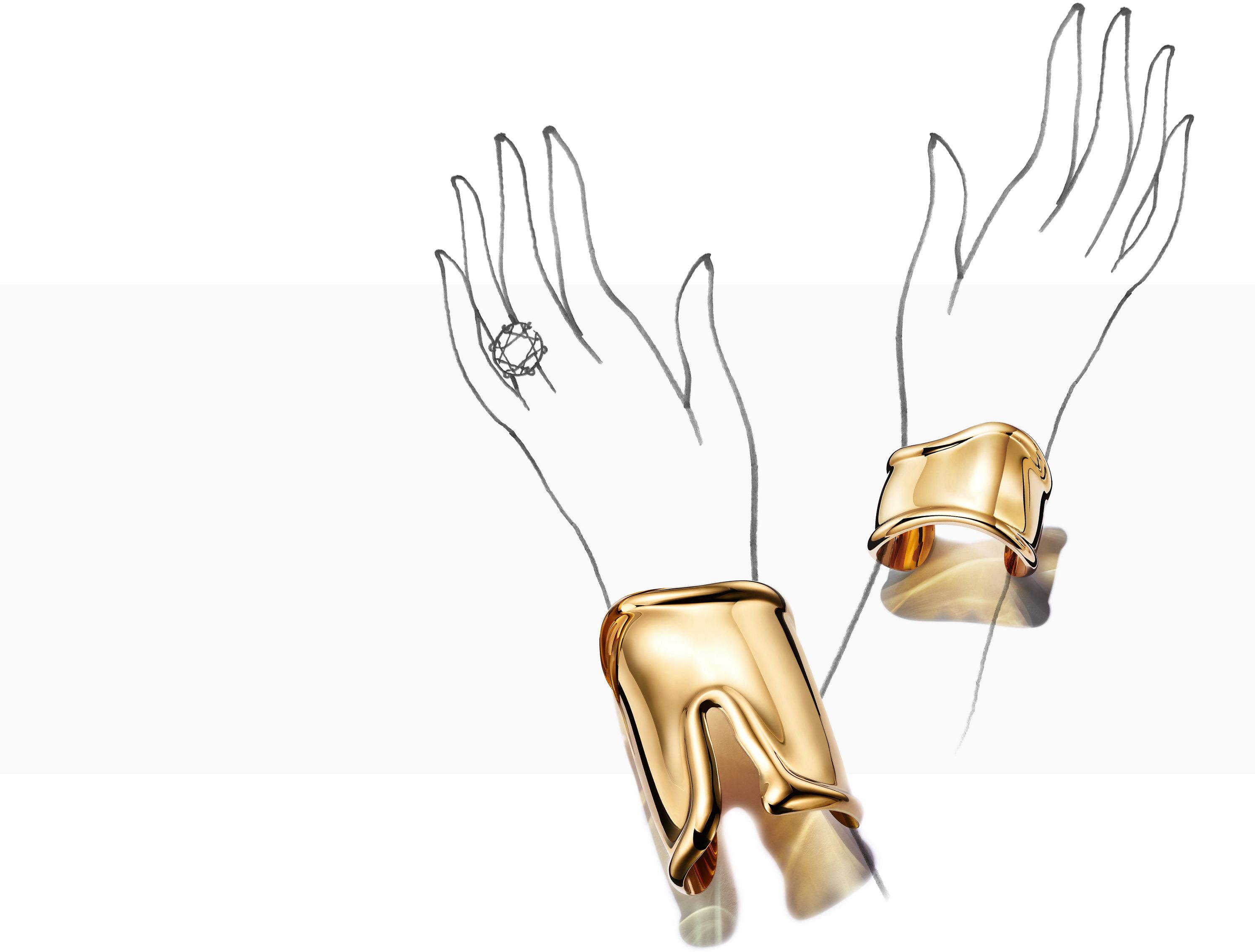 History and Design of Elsa Peretti Bone Cuff for Tiffany - Special Edition  Peretti Designs