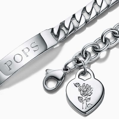 tiffany engraved bracelet