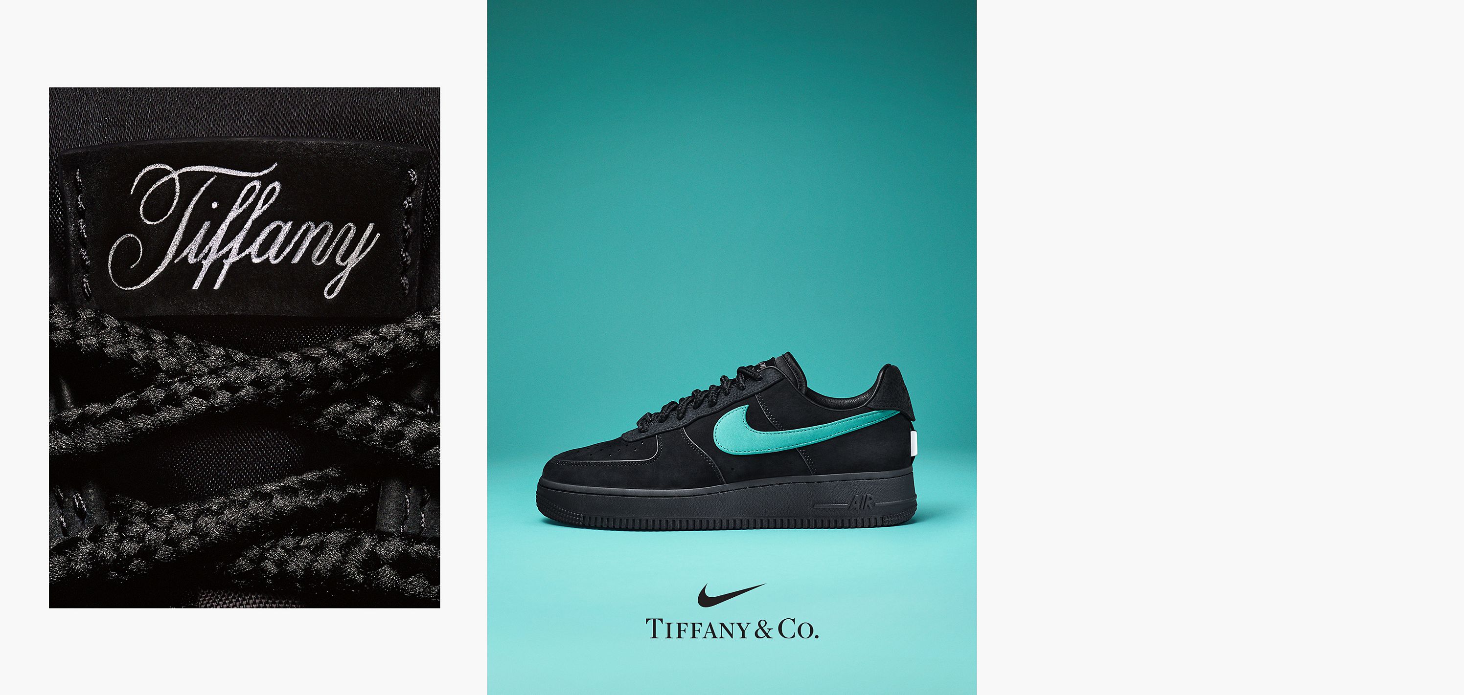 Palmadita impermeable medio Tiffany & Nike, A Legendary Pair | Tiffany & Co.
