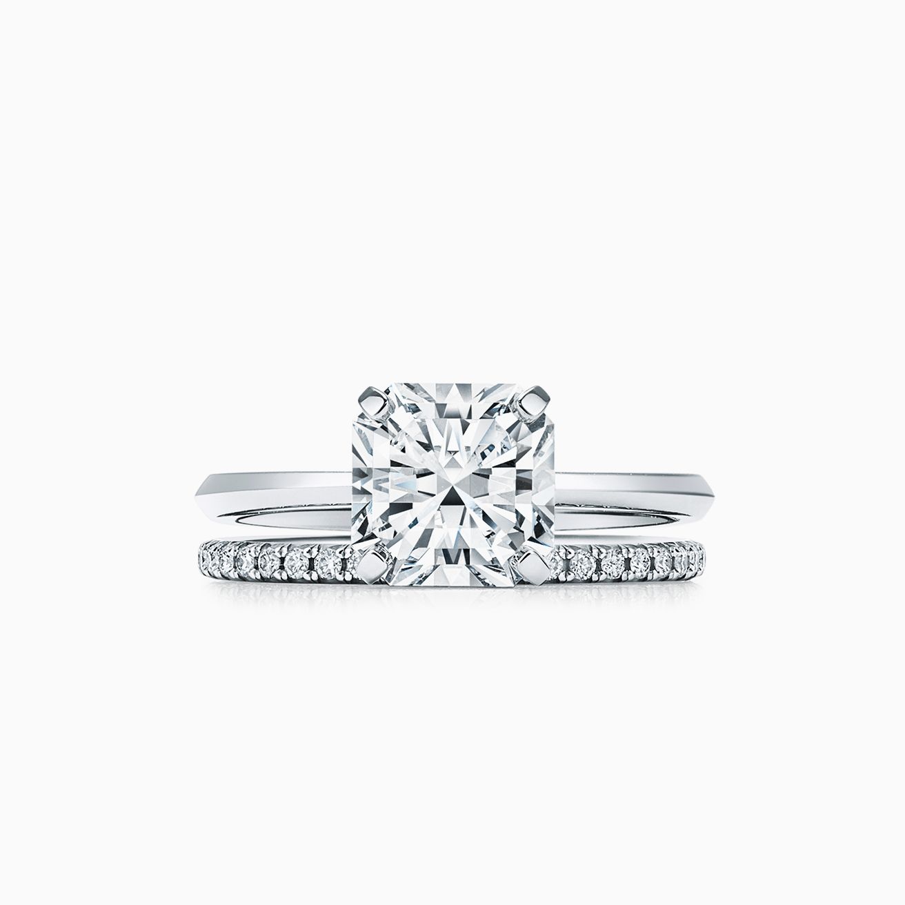 Tiffany True engagement ring in platinum: an icon of modern love ...