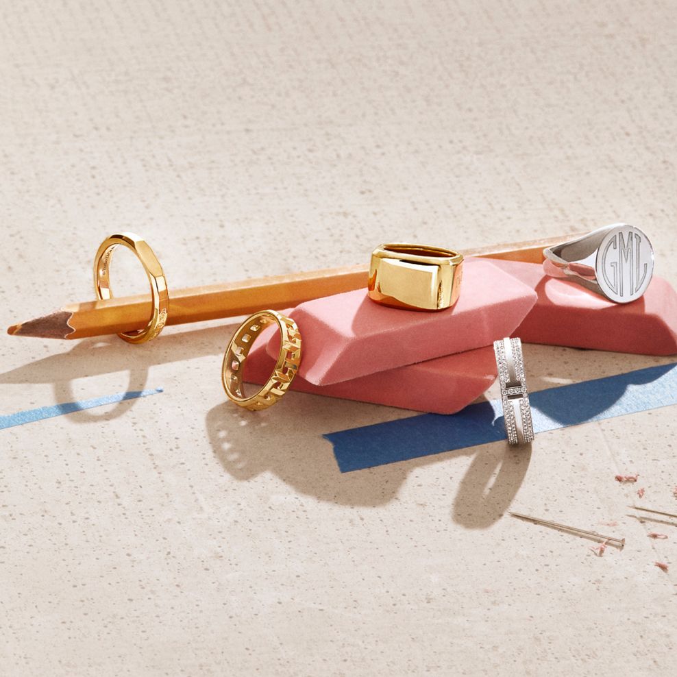 Tiffany & Co. 男士珠寶首飾造型配搭 