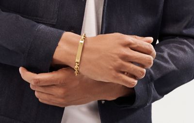 tiffany gold plated bracelet