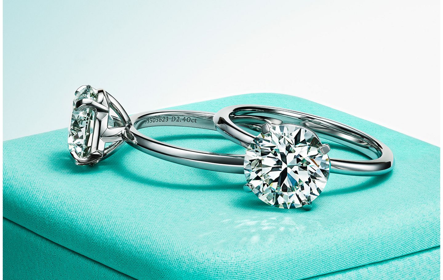 Styles et montures de bagues de fian ailles Tiffany Co